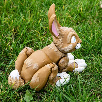 zajíc příroda 3d tisk 1