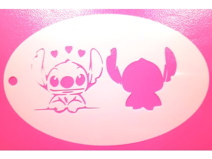 STITCH hlava šablona