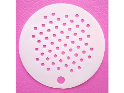 TEČKY šablona malá