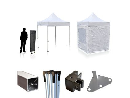 Nůžkový stan 2x2m