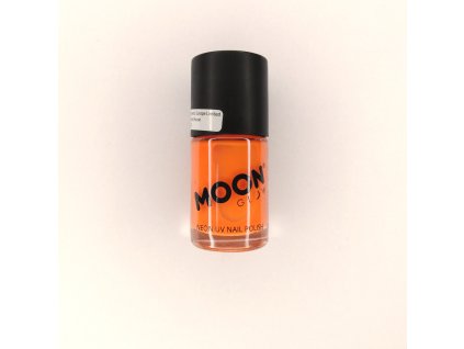 Lak na nehty UV neon oranžový 10ml Moon glow