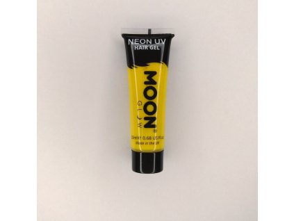 Vlasový gel UV neon žlutá Moon glow