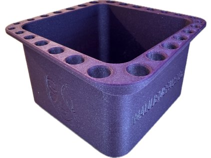 STOJAN malý na čištění štětců fialový