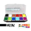 PALETA barev FUSION FACEPAINTING SAMPLER PALETTER malování na obličej