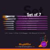 SADA štětců Set of 7 KUSŮ BLAZIN BRUSH
