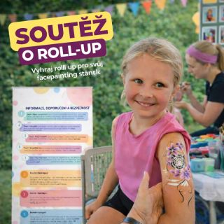 🎨 SOUTĚŽ O ROLL-UP S INFORMACEMI MALUJEME FACE! Malujete na obličej na akcích, festivalech nebo dětských oslavách? Tenhle...