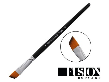Plochý štetec ANGLE 1/2 Fusion na maľovanie na tvár
