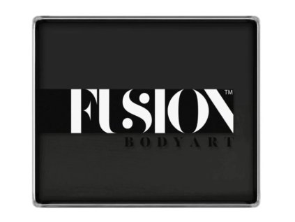 Čierna farba FUSION PRIME STRONG BLACK 100g na maľovanie na tvár