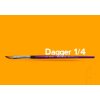 Plochý štetec Dagger 1/4 LE BLAZIN BRUSH