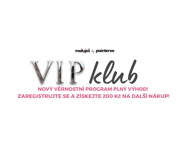 VĚRNOSTNÍ PROGRAM VIP KLUB MALUJEŠ