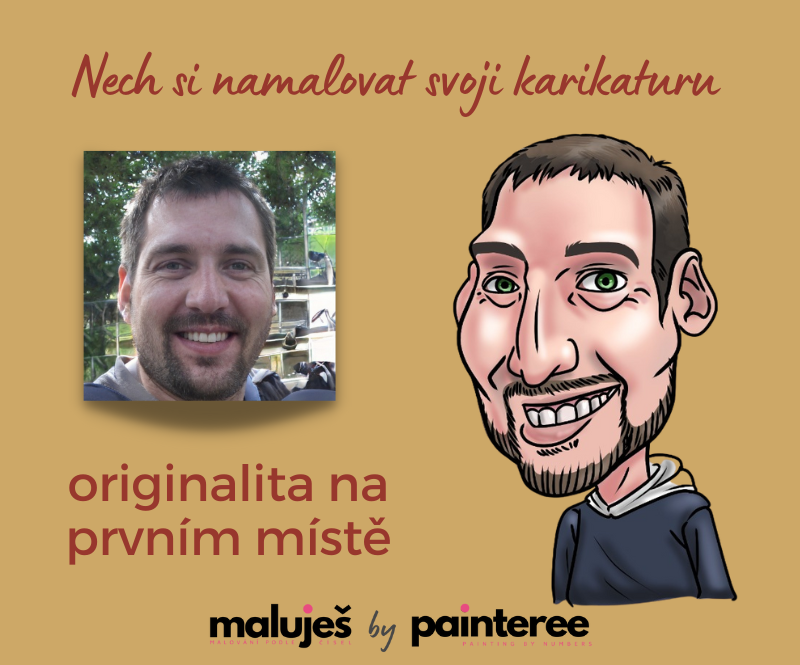 Mihaja Faneva kreslí pro Maluješ.cz karikatury