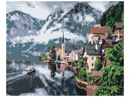 Malování podle čísel - HALLSTATT