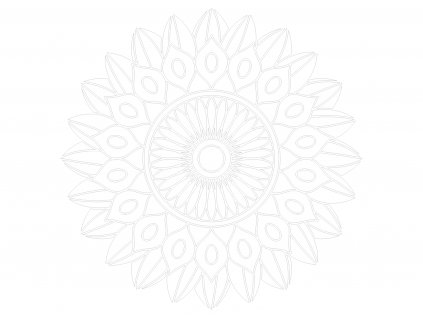 MALOVÁNÍ PROTI STRESU - MANDALA XV