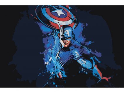 Malování podle čísel - AVENGERS VELKÝ HRDINA