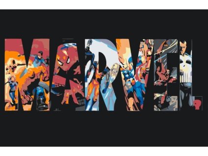 Malování podle čísel - MARVEL