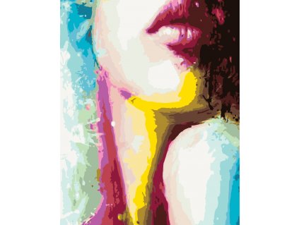 Malování podle čísel - BAREVNOST (Rozměr 60x80 cm, Rámování vypnuté plátno na rám)