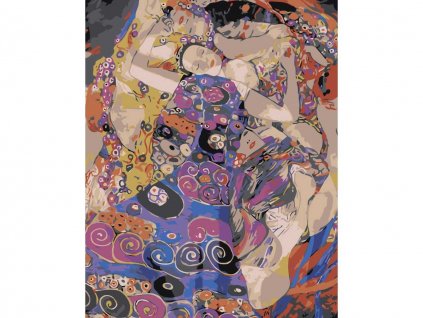 Malování podle čísel - VIRGIN (Gustav Klimt)