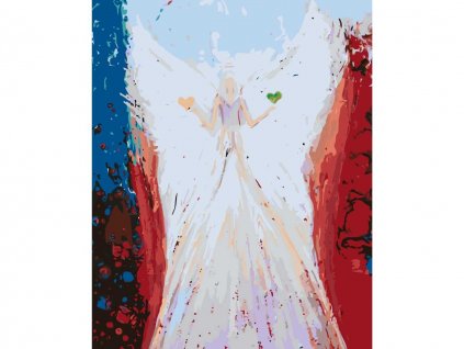 Malování podle čísel - ANDĚLÉ OD LENKY - BALANCE ANGEL