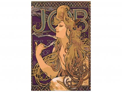 Malování podle čísel - A.MUCHA - JOB