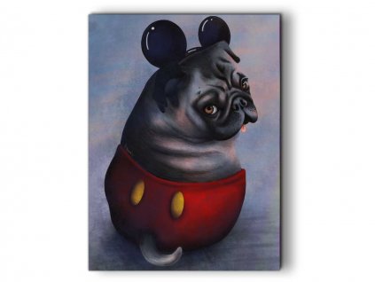 Fotoobraz - AGNIESZKA MLECZEK - MOPSÍK NEBO MICKEY MOUSE
