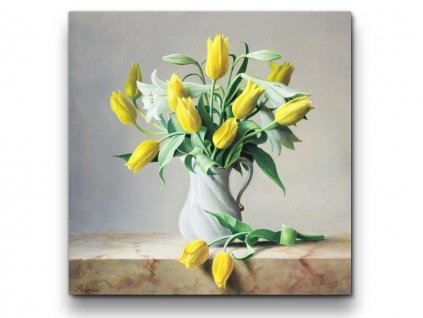 Fotoobraz - PIETER WAGEMANS - ŽLUTÉ TULIPÁNY