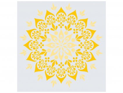 Malování podle čísel - ZLATÁ MANDALA