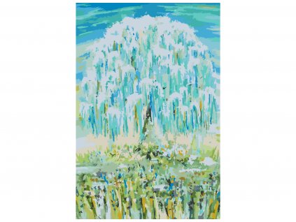 Malování podle čísel - MRAZIVÝ STROM by LOUISE ART
