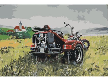 Malování podle čísel - KOLJA - TRIKE NEZAMYSLICE