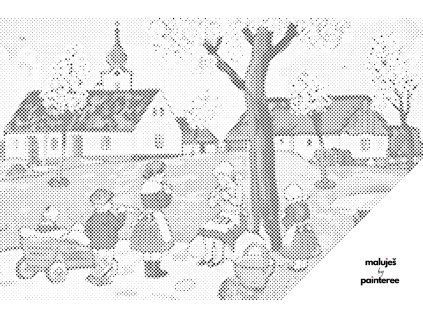 Tečkování - JOSEF LADA - JARO NA VSI