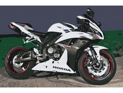 Malování podle čísel - HONDA