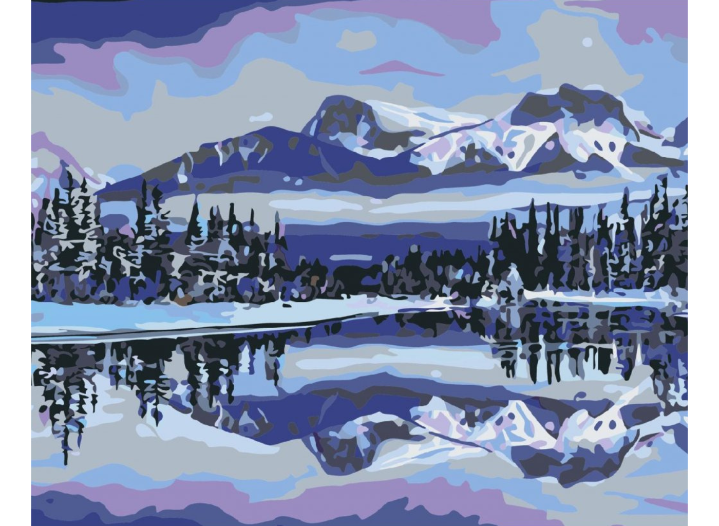 MALUJEŠ Malování podle čísel - NA ALJAŠCE Rozměr: 60 x 80 cm, Rámování: bez rámu a bez vypnutí plátna