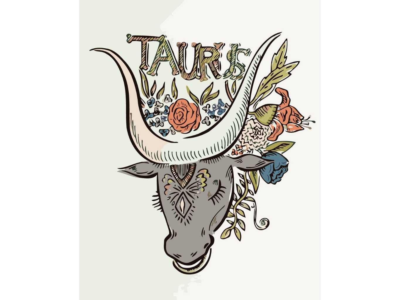 MALUJEŠ Malování podle čísel - MALOVANÝ TAURUS Rozměr: 60x80 cm, Rámování: vypnuté plátno na rám