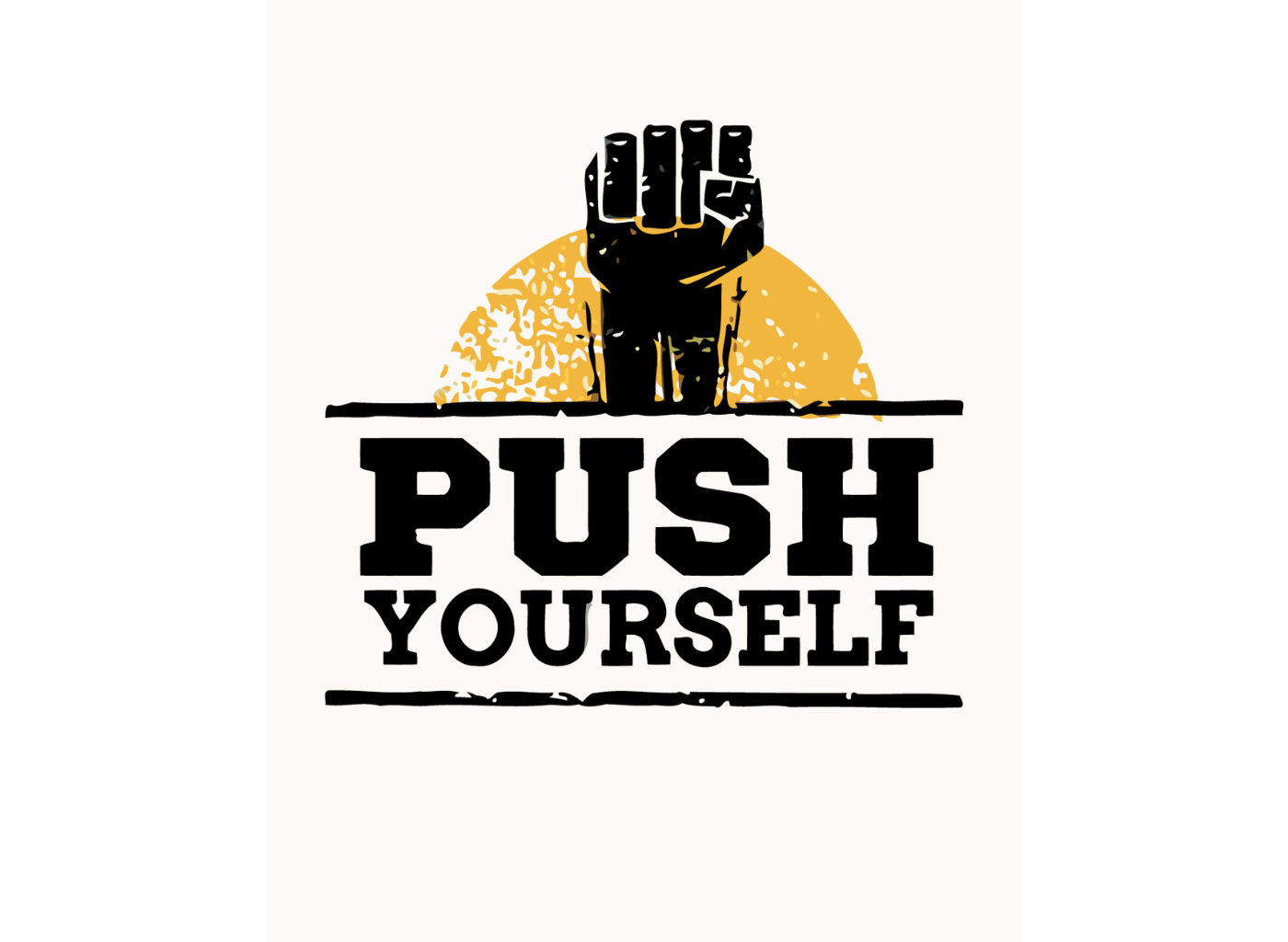 MALUJEŠ Malování podle čísel - PUSH YOURSELF Rozměr: 30x40 cm, Rámování: vypnuté plátno na rám
