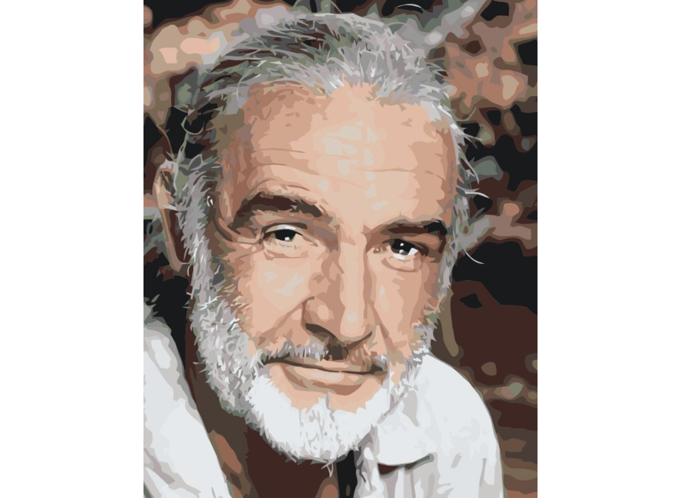 MALUJEŠ Malování podle čísel - SEAN CONNERY Rozměr: 80x100 cm, Rámování: vypnuté plátno na rám