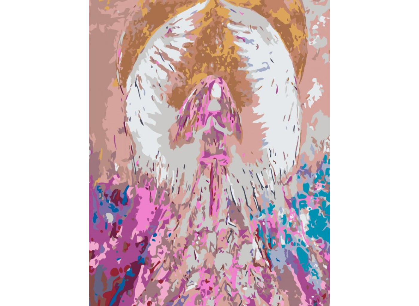 Levně Malování podle čísel - ANDĚLÉ OD LENKY - CONFIDENCE ANGEL Rozměr: 40x50 cm, Rámování: bez rámu a bez vypnutí plátna