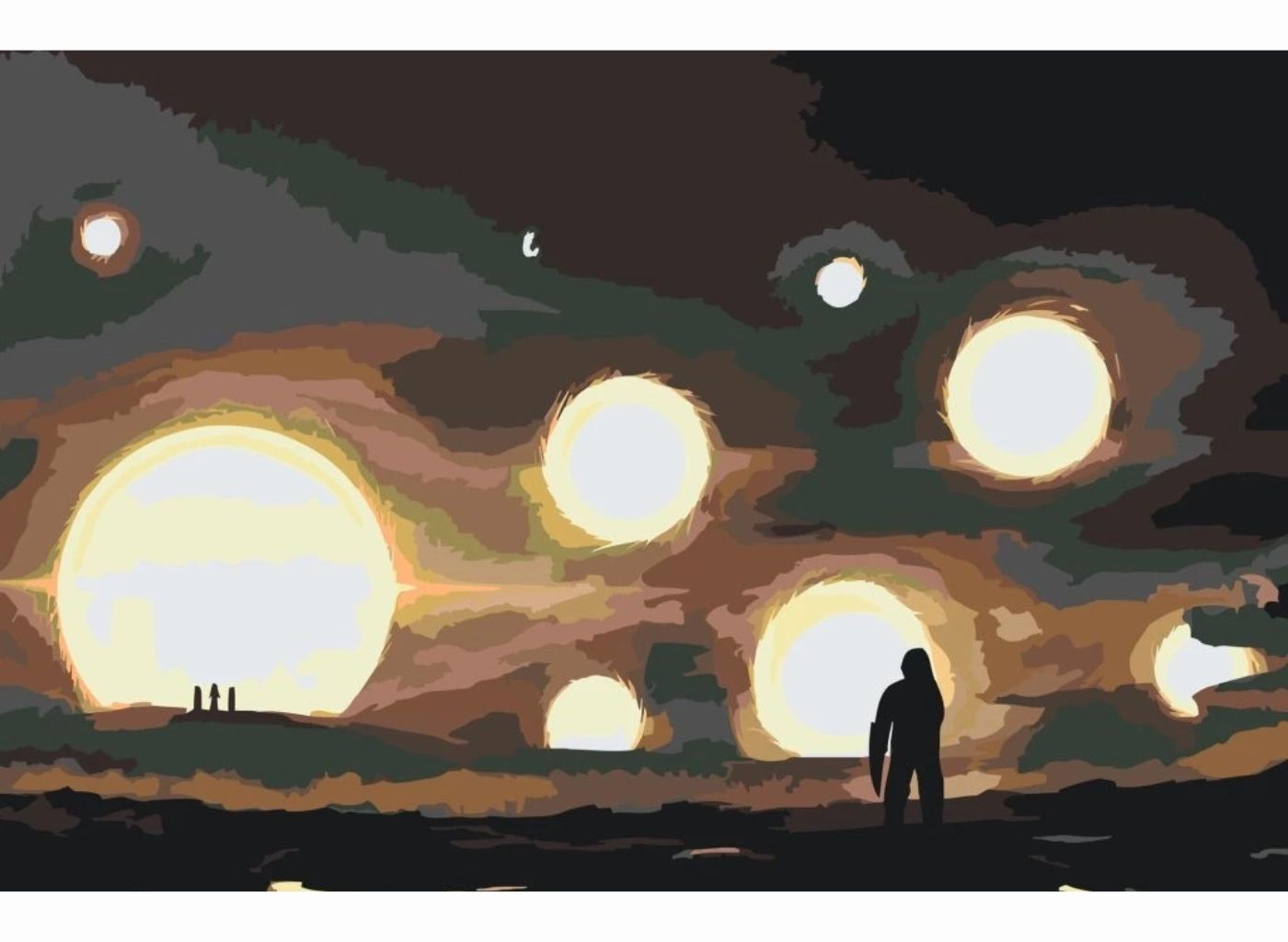 MALUJEŠ Malování podle čísel - END GAME - PORTAL Rozměr: 80 x 120 cm, Rámování: bez rámu a bez vypnutí plátna