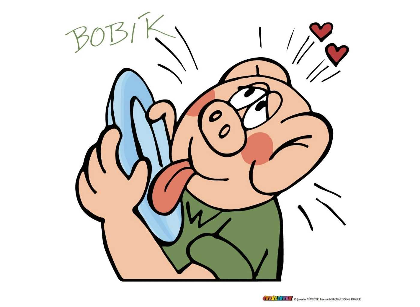 MALUJEŠ Malování podle čísel - ČTYŘLÍSTEK - BOBÍK A TALÍŘ Rozměr: 80x80 cm, Rámování: bez rámu a bez vypnutí plátna