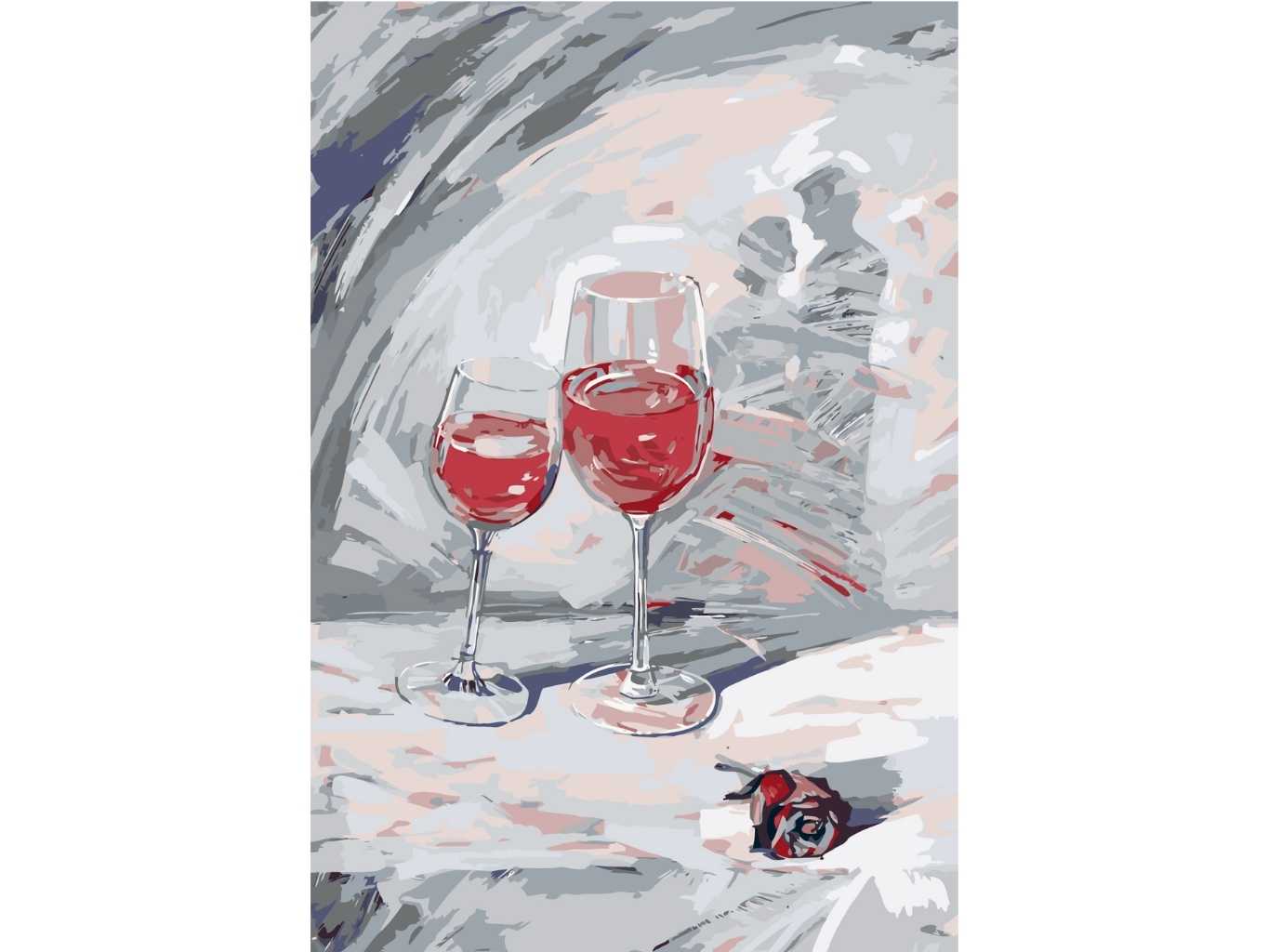MALUJEŠ Malování podle čísel - OBRAZY OD JANY - HRA STÍNŮ V ŠEDÉ Rozměr: 60x80 cm, Rámování: bez rámu a bez vypnutí plátna