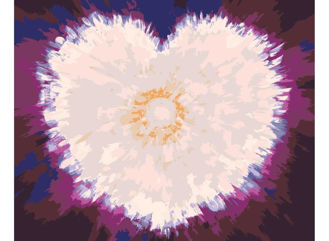 MALUJEŠ Malování podle čísel - DIAMANTOVÉ SRDCE by LOUISE ART Rozměr: 80x100 cm, Rámování: vypnuté plátno na rám