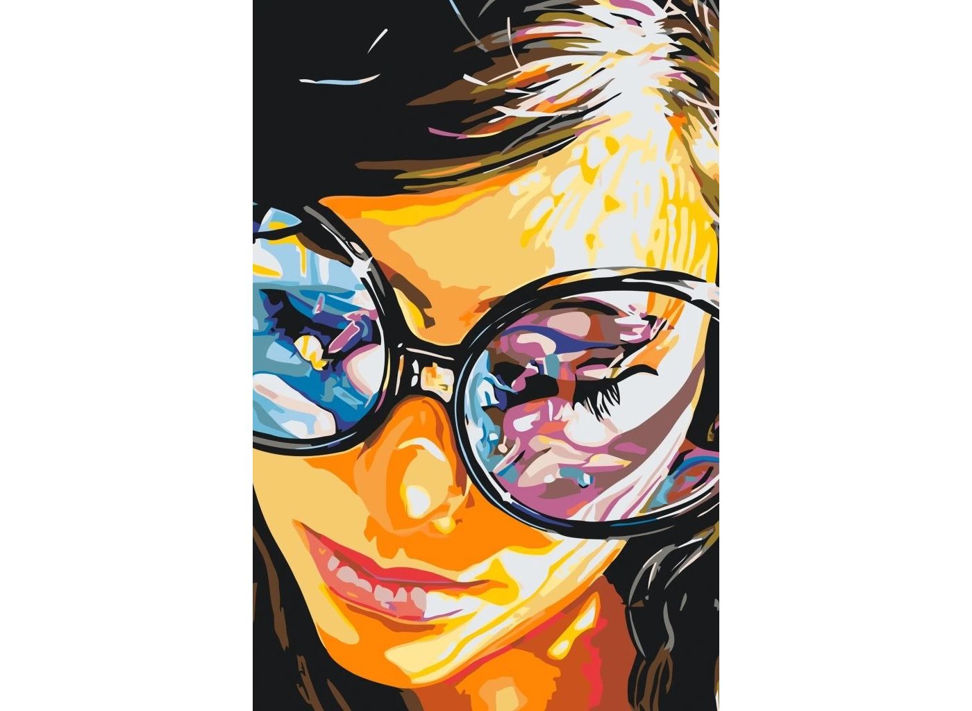 MALUJEŠ Malování podle čísel - SVŮDNÁ Rozměr: 60 x 80 cm, Rámování: bez rámu a bez vypnutí plátna