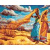 Malování podle čísel - AFRICKÉ ŽENY (Rozměr 60x80 cm, Rámování vypnuté plátno na rám)