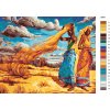 Malování podle čísel - AFRICKÉ ŽENY (Rozměr 60x80 cm, Rámování vypnuté plátno na rám)