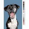 Malování podle čísel - PSÍ ŠTĚSTÍ (Rozměr 60x80 cm, Rámování vypnuté plátno na rám)