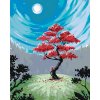 Malování podle čísel - ÚPLŇKOVÝ STROM (Rozměr 60x80 cm, Rámování vypnuté plátno na rám)