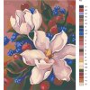 Malování podle čísel - ROZKVETLÉ LILIE (Rozměr 60x80 cm, Rámování vypnuté plátno na rám)