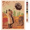 Malování podle čísel - PODZIMNÍ ROMANCE (Rozměr 60x80 cm, Rámování vypnuté plátno na rám)