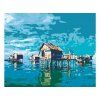 Malování podle čísel - DOMEK NA BALI