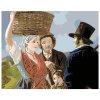 Malování podle čísel - LIDÉ Z VENKOVA (Rozměr 60x80 cm, Rámování vypnuté plátno na rám)