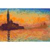 Malování podle čísel - CLAUDE MONET - SAN GIORGIO MAGGIORE ZA SOUMRAKU