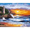 Malování podle čísel - MAJÁK A ZÁPAD SLUNCE